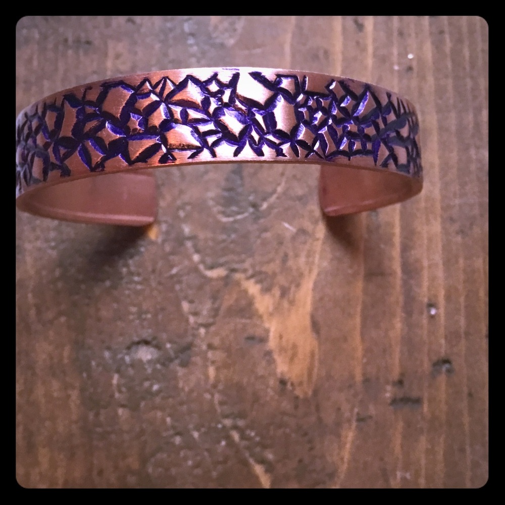 OOAK Copper Bracelet Hand made in my studio